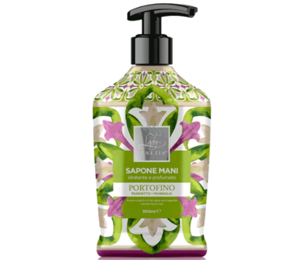 LADY VENEZIA SAPONE MANI 500ML PORTOFINO MUGHETTO E MAGNOLIA