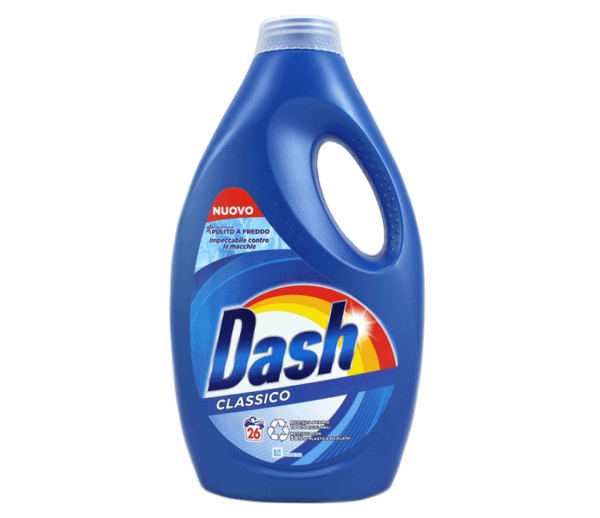 DASH DETERSIVO LIQUIDO LAVATRICE 25 LAVAGGI CLASSICO