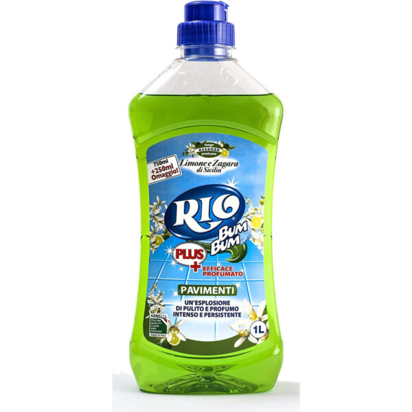 RIO BUM BUM PLUS DETERGENTE PAVIMENTI ZAGARA 1LT