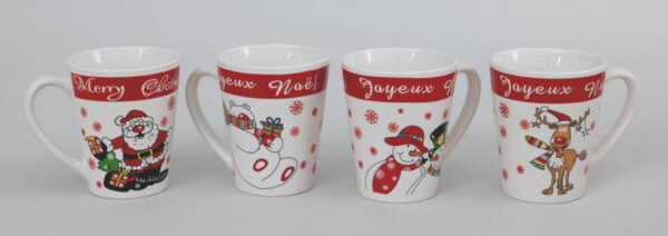 TAZZA CERAMICA 8*9,5H XMAS